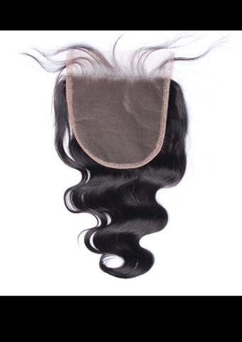4X4 Closure 1B Natural Black